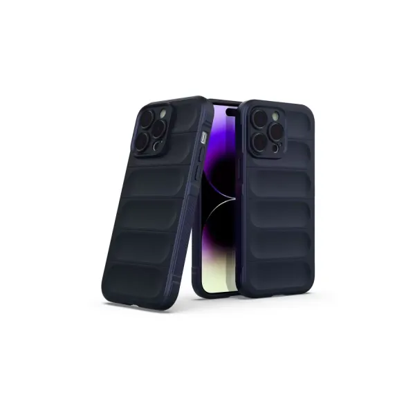 Apple İphone 16 Pro Max Kılıf Optimum Silikon - Lacivert