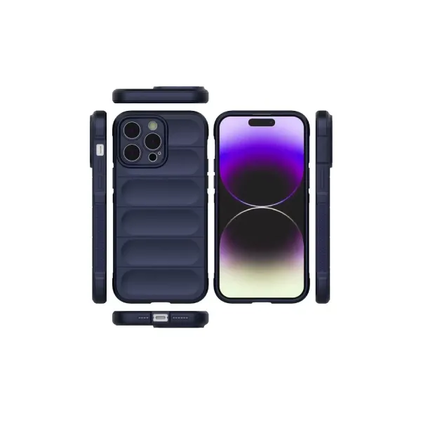 Apple İphone 16 Pro Max Kılıf Optimum Silikon - Lacivert