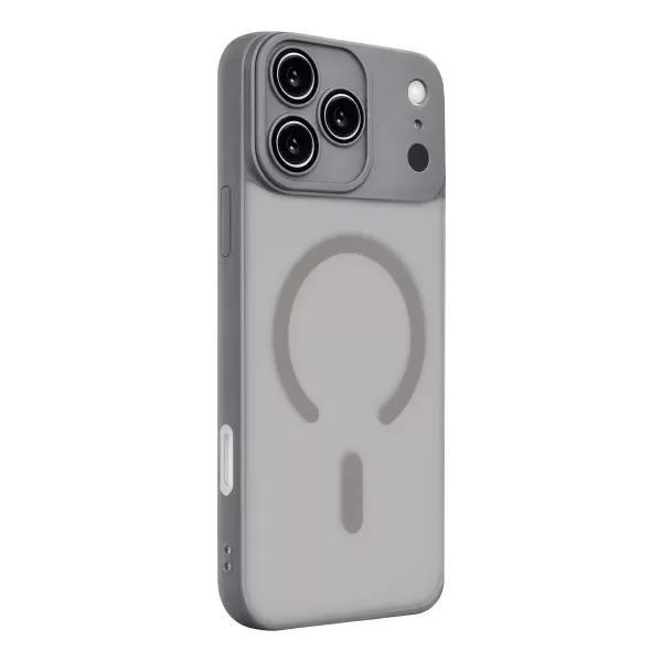 Apple İphone 17 Pro Max Jota Lensli Magsafe Kapak - Titan Gri