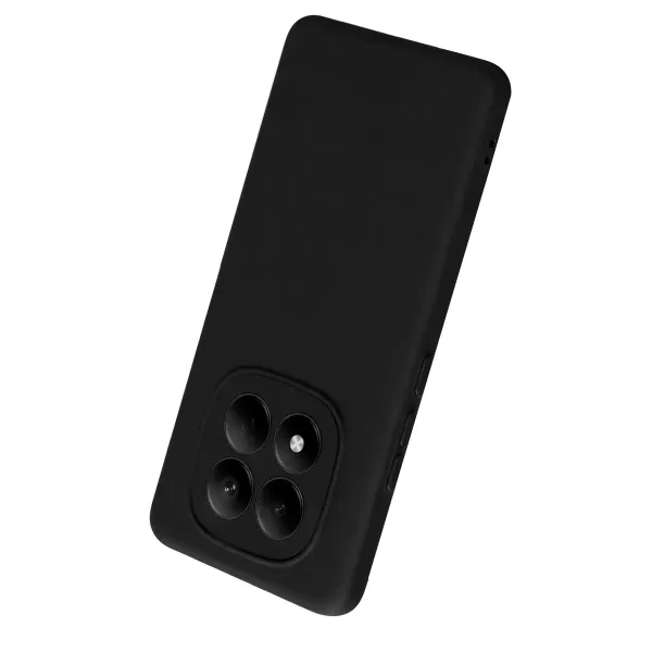 Xiaomi Redmi Note 15 4g Nano İçi Kadife Silikon - Siyah