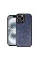 Apple İphone 16 Pro Kılıf Aras Deri Kapak - Lacivert