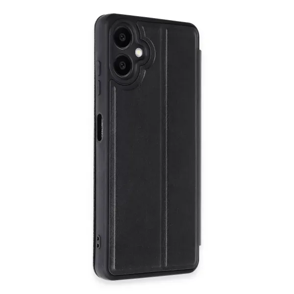 Samsung Galaxy A06 Kılıf Flip Cover - Siyah
