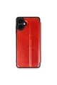 Samsung Galaxy A06 Kılıf Flip Cover - Kırmızı