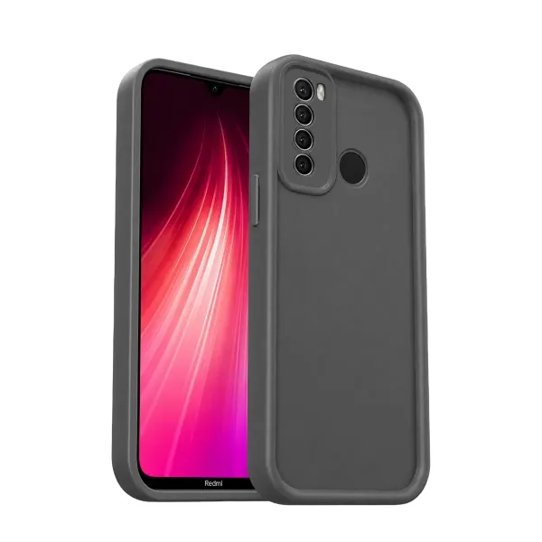 Xiaomi Redmi Note 8 Kılıf Viera Silikon - Gri
