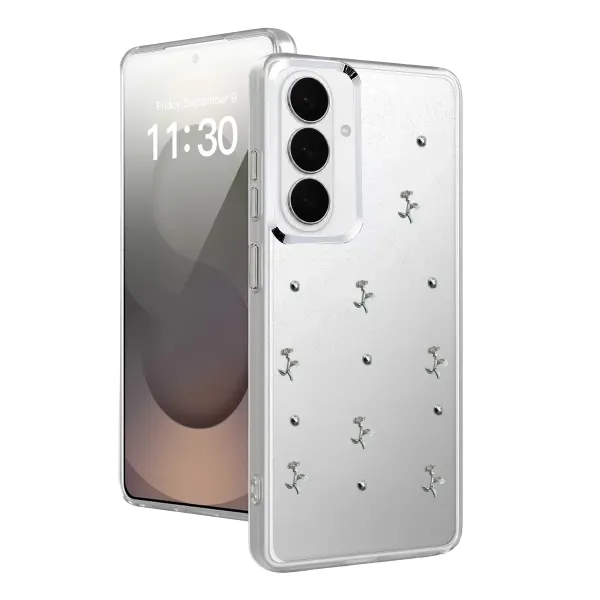 Samsung Galaxy S26 Fiyonk Desenli Kapak - Desen 4