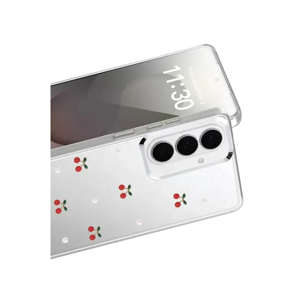 Samsung Galaxy S26 Fiyonk Desenli Kapak - Desen 9