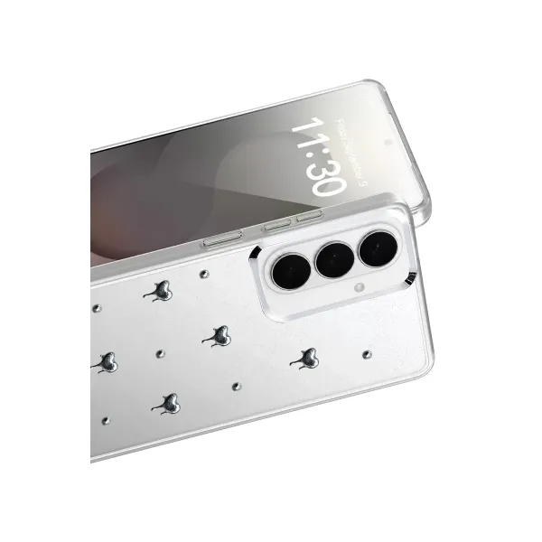 Samsung Galaxy S26 Plus Fiyonk Desenli Kapak - Desen 1