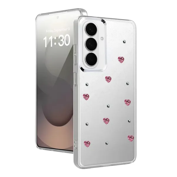 Samsung Galaxy S26 Plus Fiyonk Desenli Kapak - Desen 3