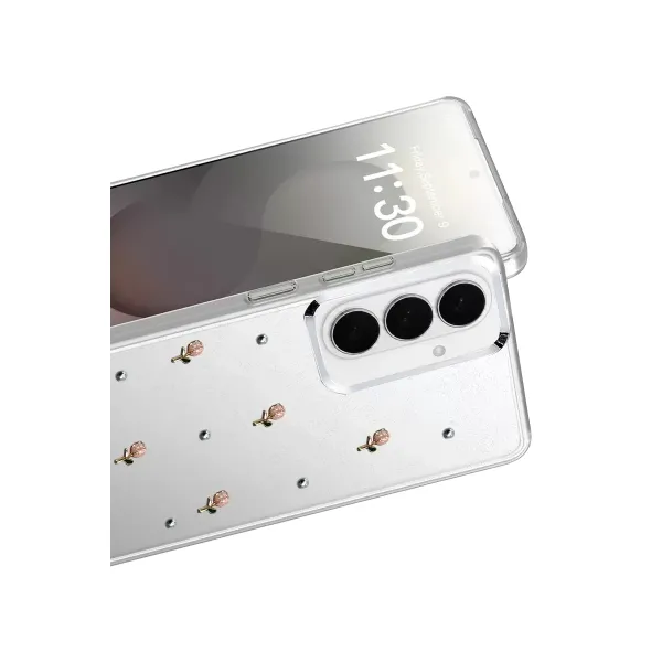 Samsung Galaxy S26 Plus Fiyonk Desenli Kapak - Desen 6