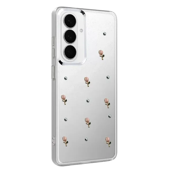 Samsung Galaxy S26 Plus Fiyonk Desenli Kapak - Desen 6