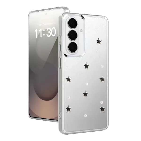 Samsung Galaxy S26 Plus Fiyonk Desenli Kapak - Desen 7