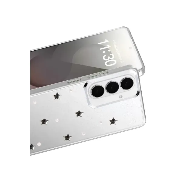 Samsung Galaxy S26 Plus Fiyonk Desenli Kapak - Desen 7
