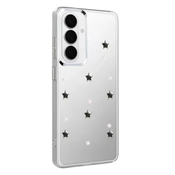Samsung Galaxy S26 Plus Fiyonk Desenli Kapak - Desen 7