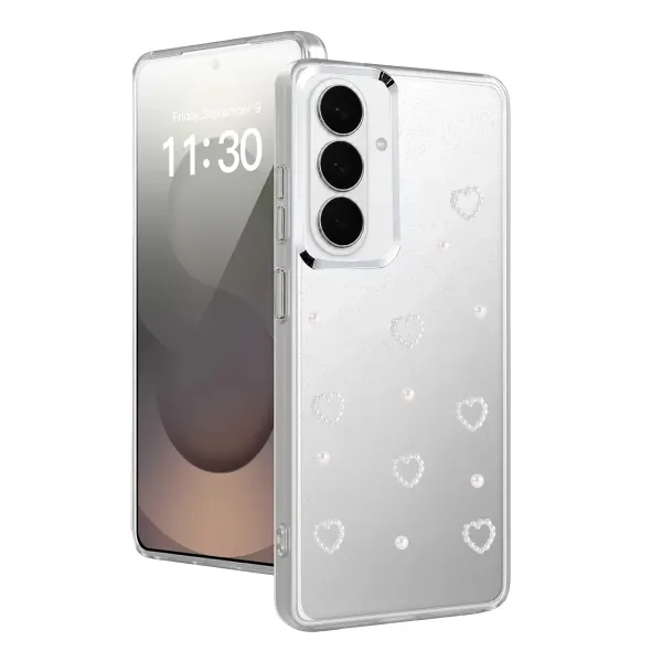 Samsung Galaxy S26 Plus Fiyonk Desenli Kapak - Desen 10