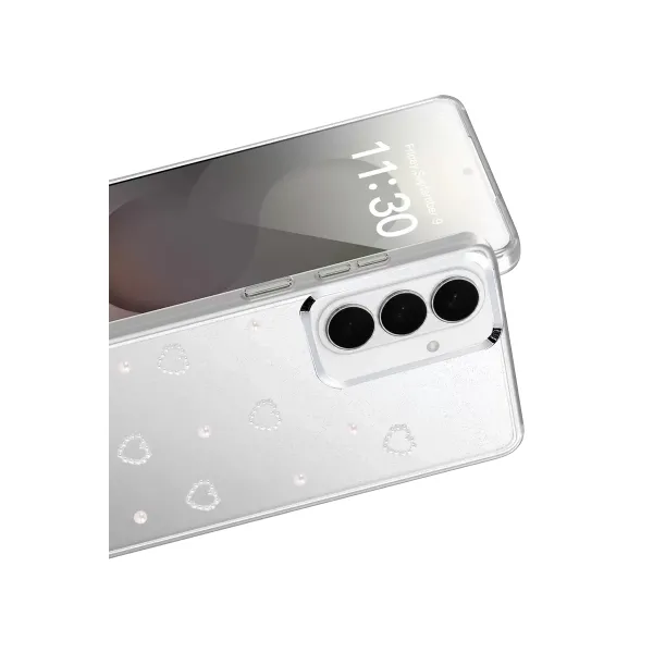 Samsung Galaxy S26 Plus Fiyonk Desenli Kapak - Desen 10