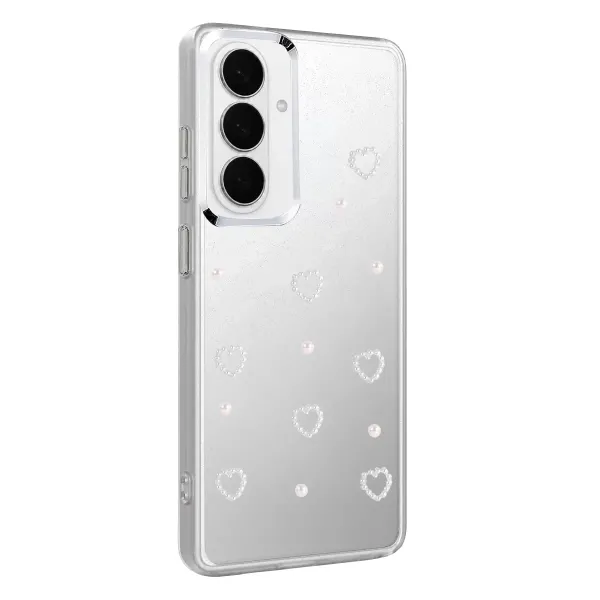 Samsung Galaxy S26 Plus Fiyonk Desenli Kapak - Desen 10
