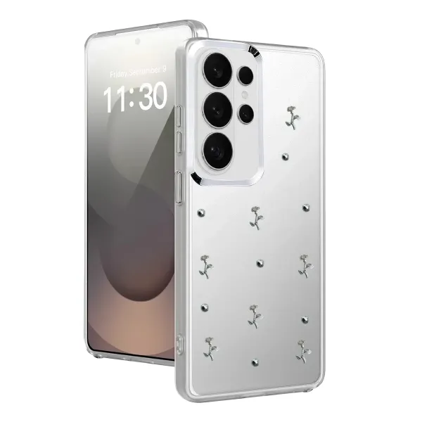 Samsung Galaxy S26 Ultra Fiyonk Desenli Kapak - Desen 4
