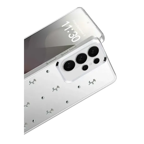 Samsung Galaxy S26 Ultra Fiyonk Desenli Kapak - Desen 4