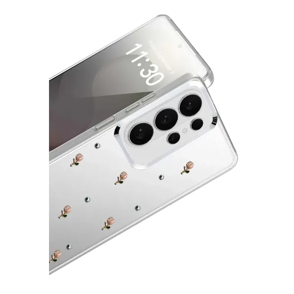 Samsung Galaxy S26 Ultra Fiyonk Desenli Kapak - Desen 6