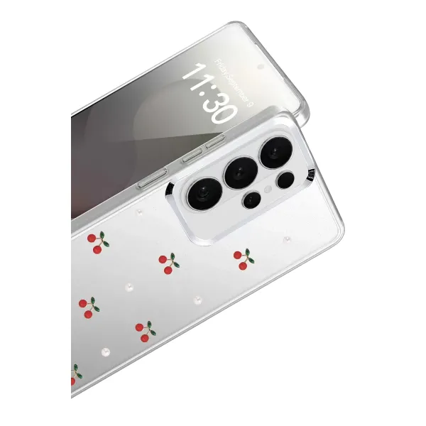 Samsung Galaxy S26 Ultra Fiyonk Desenli Kapak - Desen 9