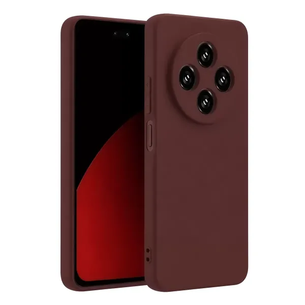 Xiaomi Redmi 14c Kılıf First Silikon - Bordo
