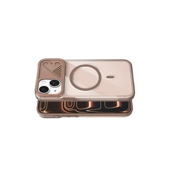 Joko Apple İphone 14 Zinko Magsafe Kapak - Çöl Titanyum