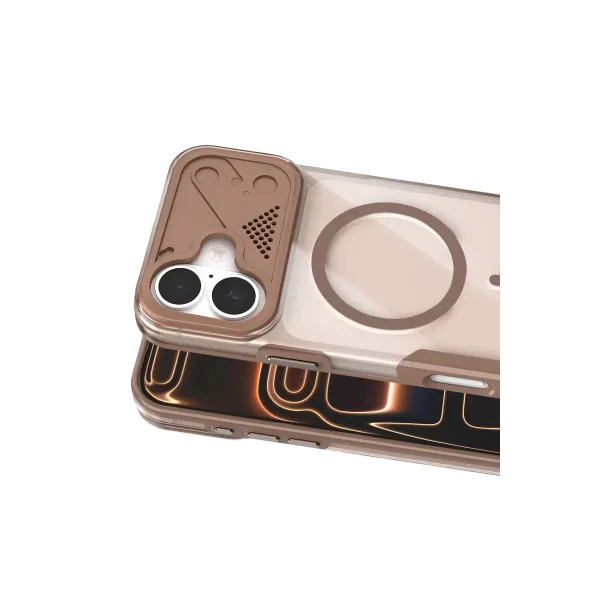 Joko Apple İphone 16 Zinko Magsafe Kapak - Çöl Titanyum