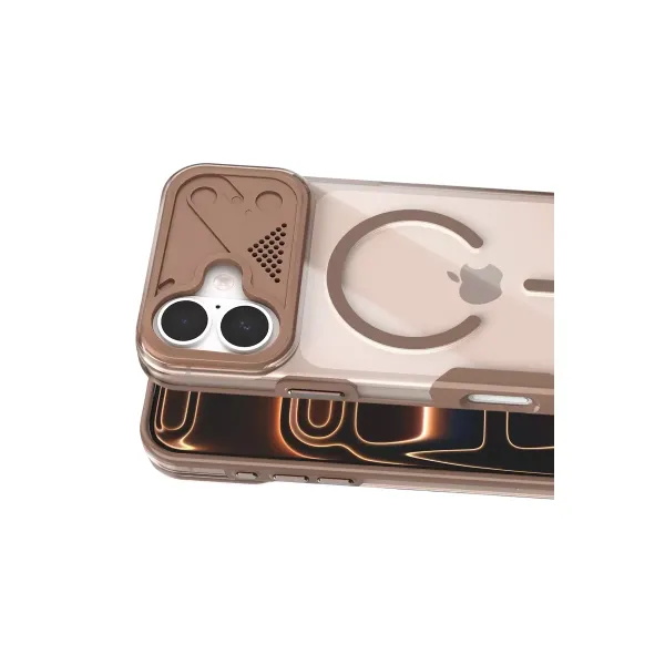 Joko Apple İphone 17 Zinko Magsafe Kapak - Çöl Titanyum