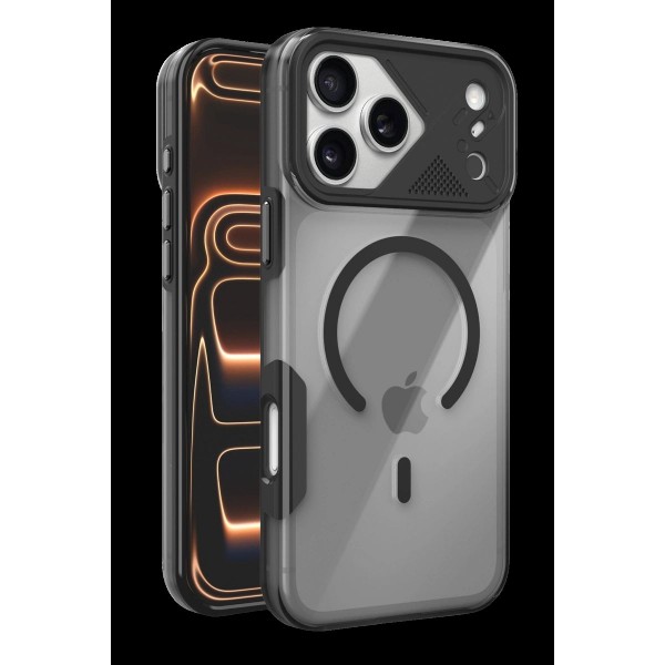 Joko Apple İphone 17 Pro Zinko Magsafe Kapak - Siyah