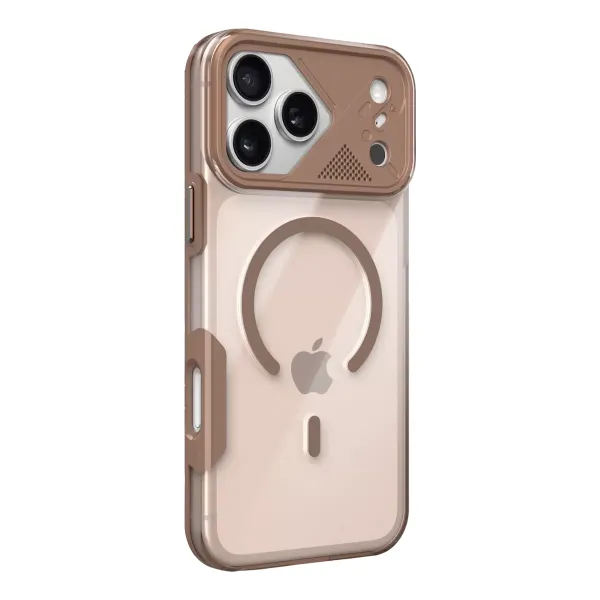 Joko Apple İphone 17 Pro Zinko Magsafe Kapak - Çöl Titanyum
