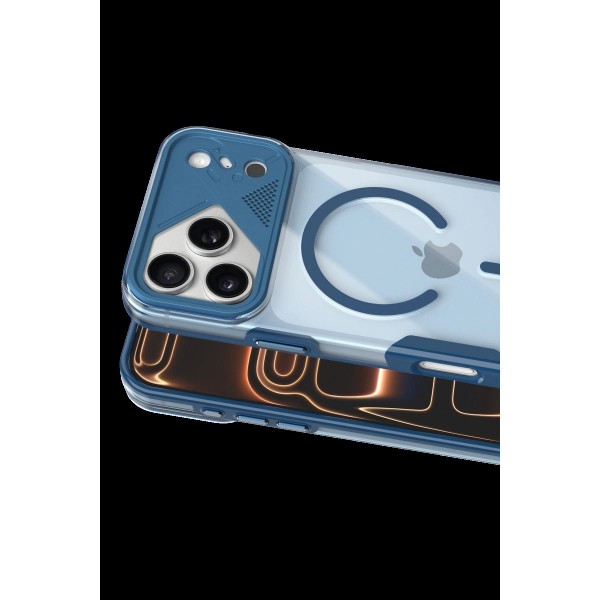 Joko Apple İphone 17 Pro Max Zinko Magsafe Kapak - Lacivert