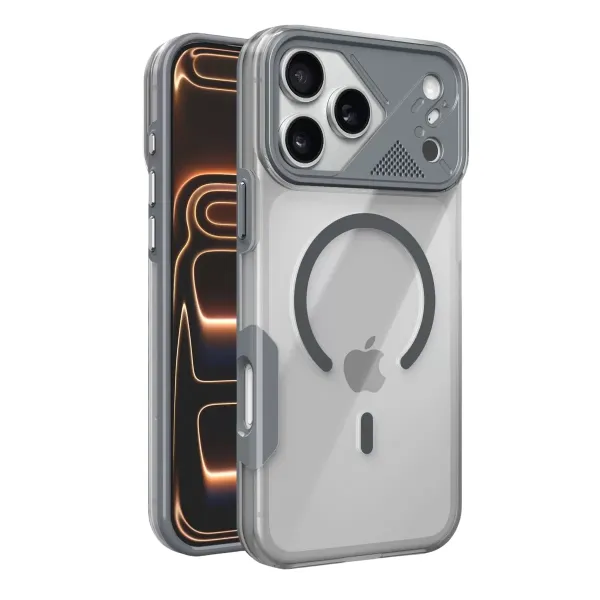 Joko Apple İphone 17 Pro Max Zinko Magsafe Kapak - Titan Gri