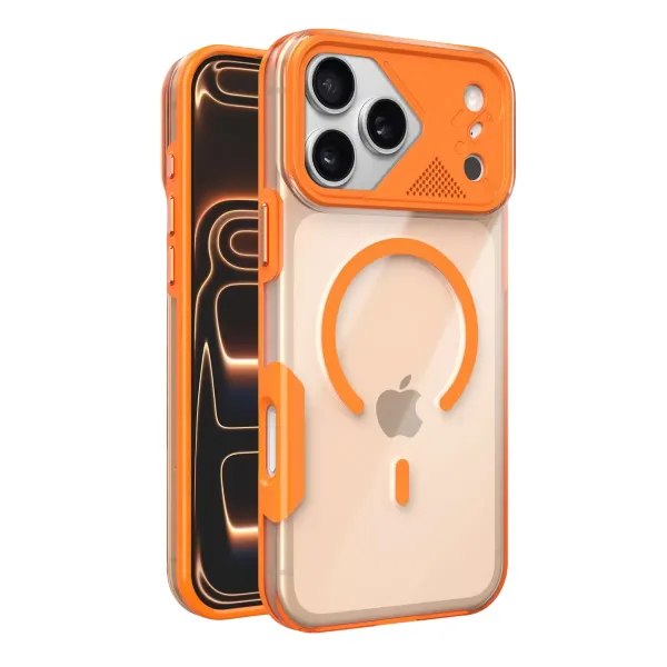Joko Apple İphone 17 Pro Max Zinko Magsafe Kapak - Turuncu