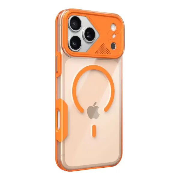 Joko Apple İphone 17 Pro Max Zinko Magsafe Kapak - Turuncu