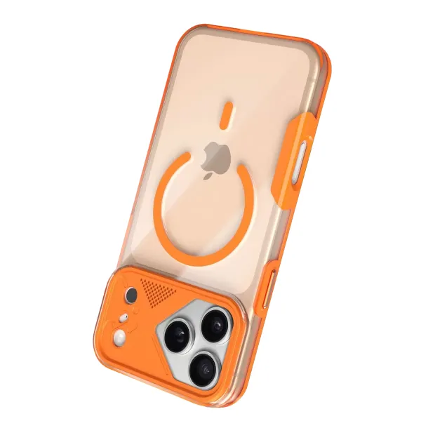 Joko Apple İphone 17 Pro Max Zinko Magsafe Kapak - Turuncu