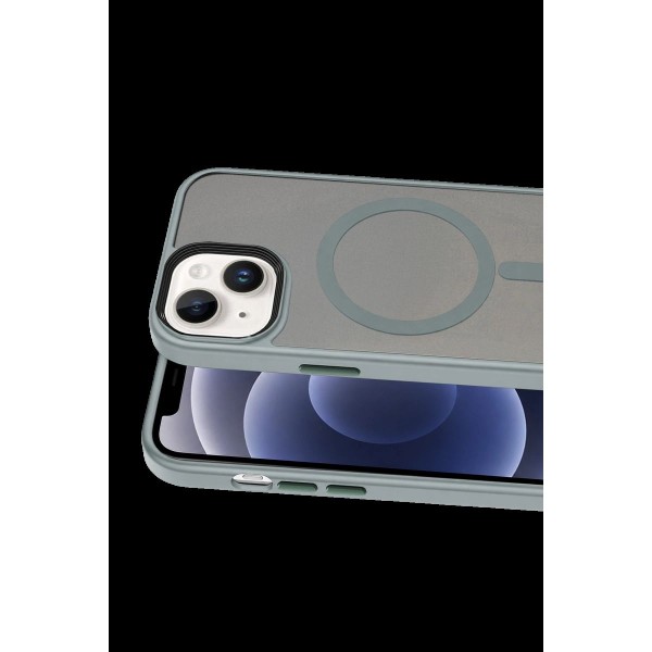 Joko Apple İphone 15 Megane Magsafe Kapak - Titan Gri