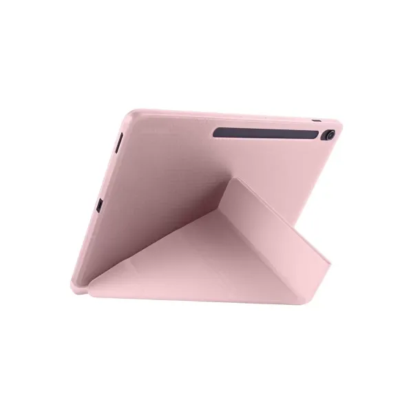 Apple İpad Pro 11 (2024) Kılıf Kalemlikli Hugo Tablet Kılıfı - Rose Gold