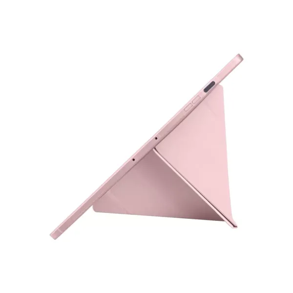 Apple İpad Pro 11 (2024) Kılıf Kalemlikli Hugo Tablet Kılıfı - Rose Gold