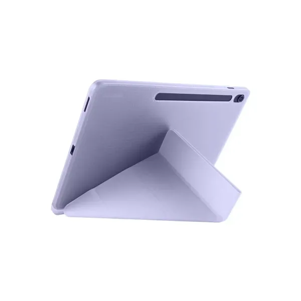 Apple İpad Pro 11 (2024) Kılıf Kalemlikli Hugo Tablet Kılıfı - Lila
