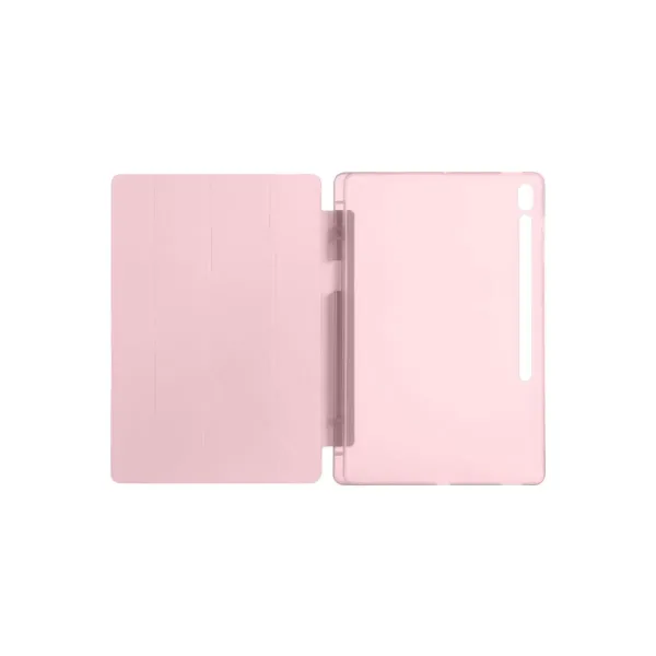 Apple İpad Pro 13 (2024) Kılıf Kalemlikli Hugo Tablet Kılıfı - Rose Gold