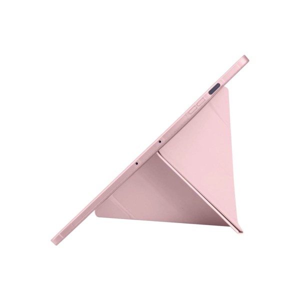 Apple İpad Pro 13 (2024) Kılıf Kalemlikli Hugo Tablet Kılıfı - Rose Gold