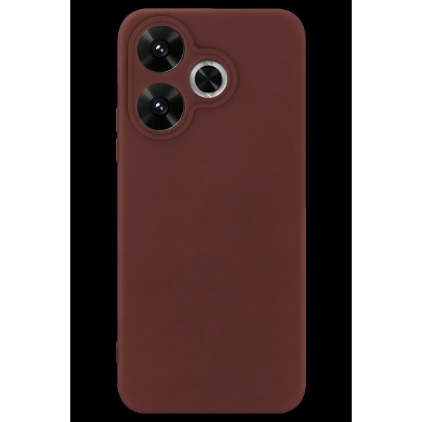 Xiaomi Redmi 13 4g Kılıf First Silikon - Bordo