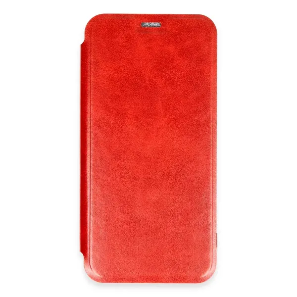 Apple İphone 16 Kılıf Flip Cover - Kırmızı
