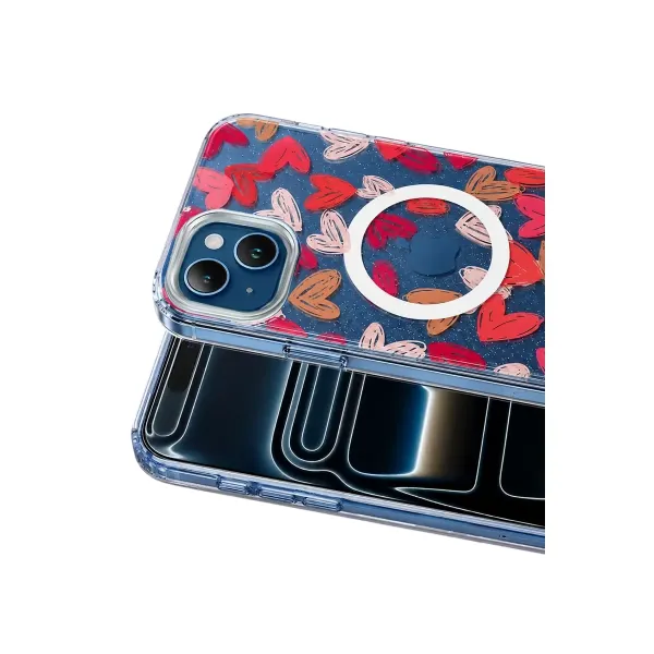 Onegif Apple İphone 14 Desina Magsafe Kapak - Desen 6