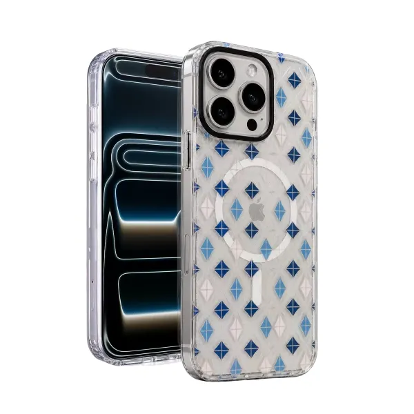 Onegif Apple İphone 16 Pro Max Desina Magsafe Kapak - Desen 4