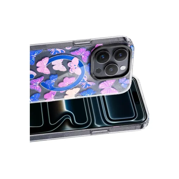 Onegif Apple İphone 16 Pro Max Desina Magsafe Kapak - Desen 5
