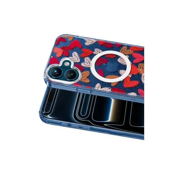 Onegif Apple İphone 17 Desina Magsafe Kapak - Desen 6
