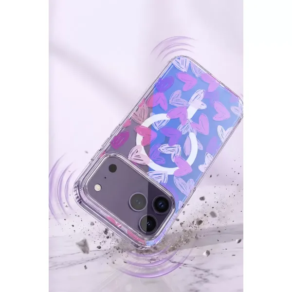 Onegif Apple İphone 17 Pro Desina Magsafe Kapak - Desen 6