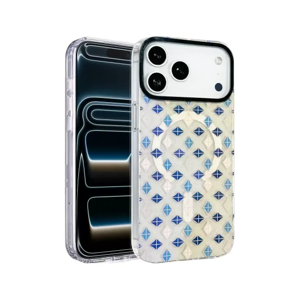 Onegif Apple İphone 17 Pro Max Desina Magsafe Kapak - Desen 4