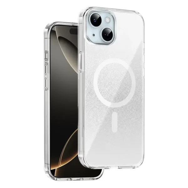 Onegif Apple İphone 14 Sora Simli Magsafe Kapak - Beyaz